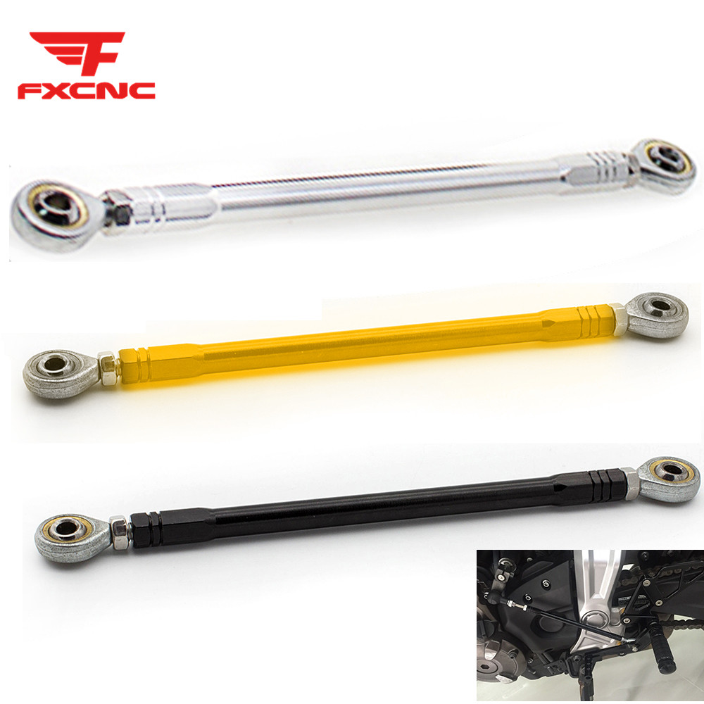 Motorcycle Gear Linkage Rod - Repose-pieds universels en aluminium CNC pour