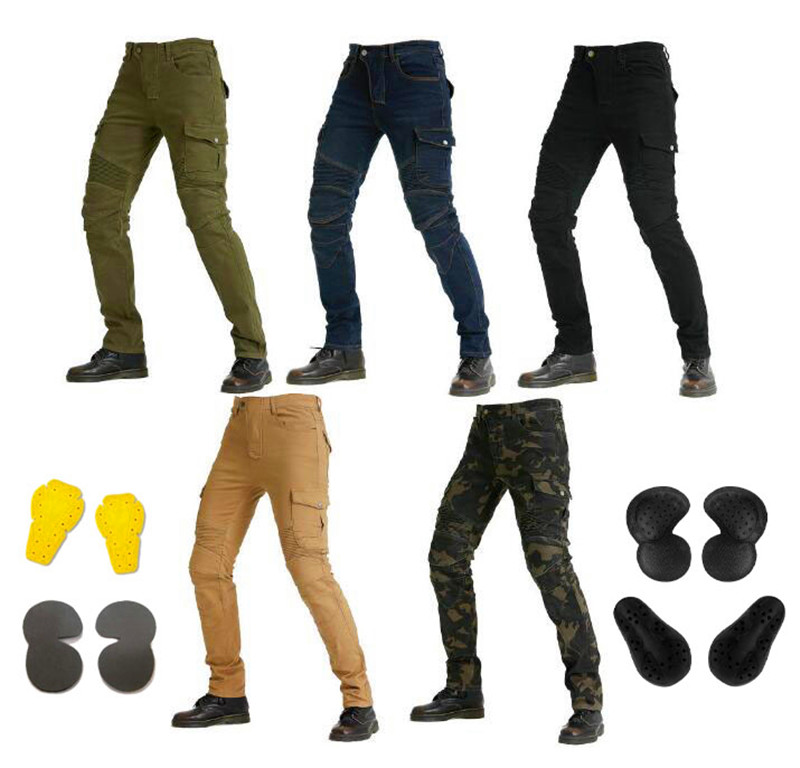 Motorcycle Gear Logo - Pantalon d'équitation de moto avec équipement