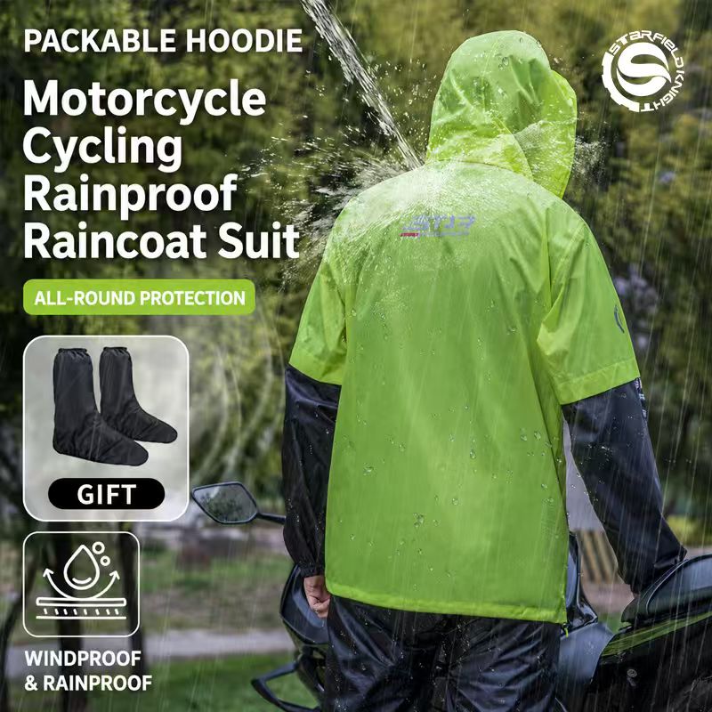 Motorcycle Gear Logo - Ensemble de pluie moto SFK 3