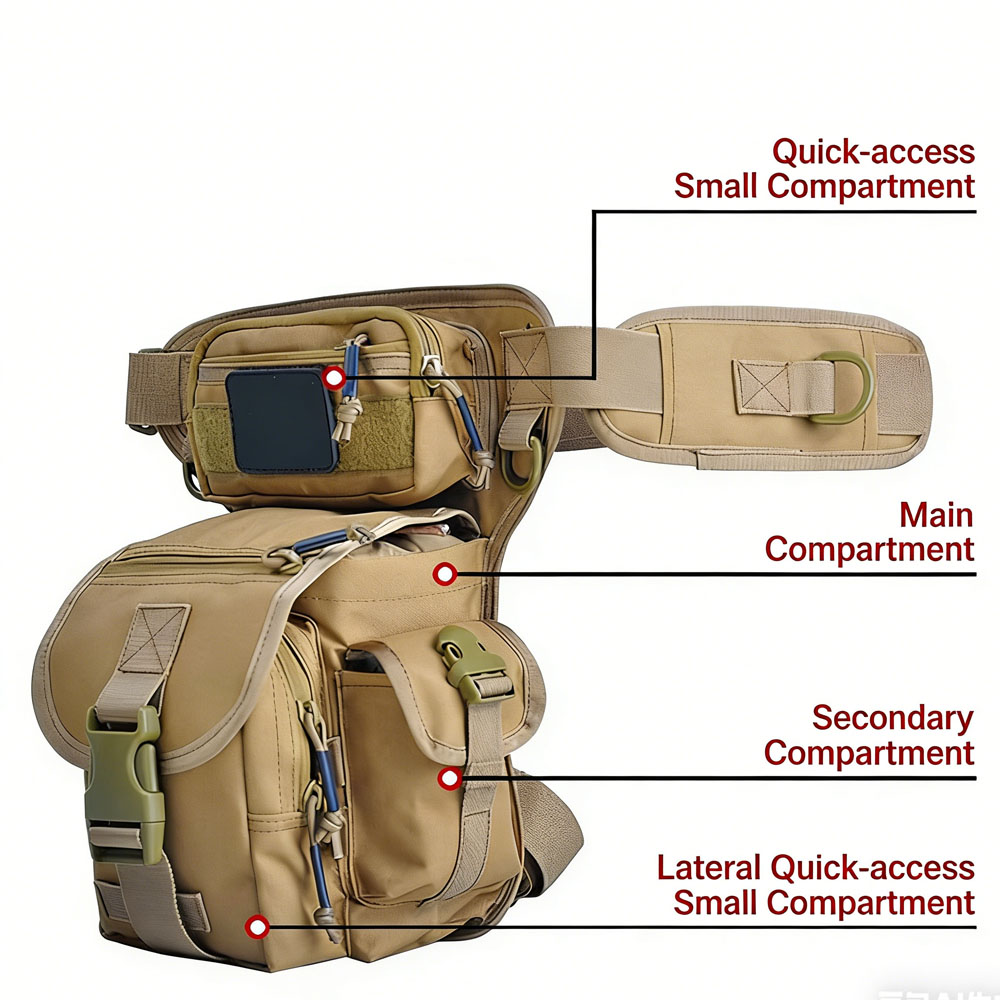 Sac de jambe tactique imperméa - Motorcycle Gear Travel Bag avis et prix