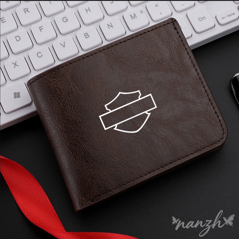 Portefeuille en cuir avec logo - Motorcycle Gear Logo avis et prix