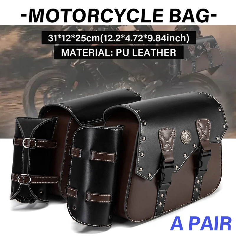 2 sacs de selle universels imp - Motorcycle Gear Travel Bag avis et prix
